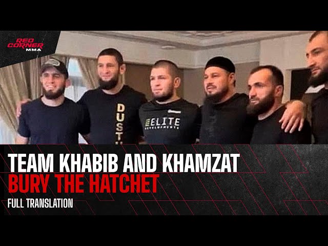 Word-for-word translation of Khabib's message following meeting with Khamzat Chimaev and Abubakar