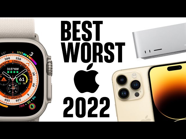 BEST & WORST Apple Products of 2022 RANKED