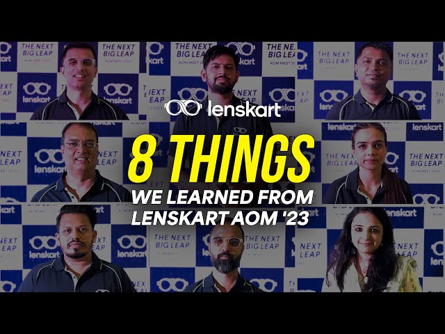 8 Things We Learned From Lenskart AOM '23 | Lenskart Insider | #Lenskart