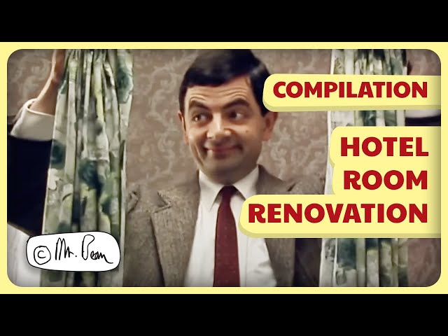 Mr Bean's Unforgettable Hotel Stay... & More | Compilation | Classic Mr Bean