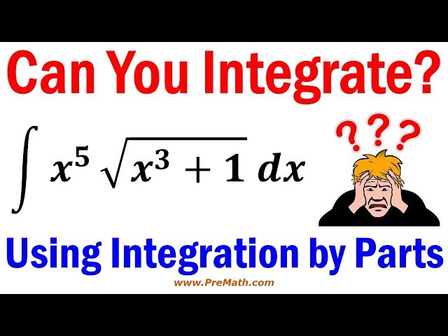 Can You Integrate this Equation? - Integration By Parts