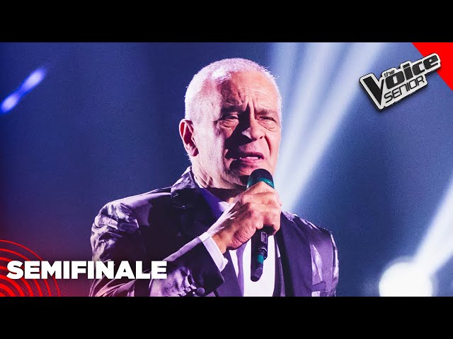 Lasciatevi emozionare con “Guarda Che Luna” cantata da Filippo | The Voice Senior 4 | Semifinale