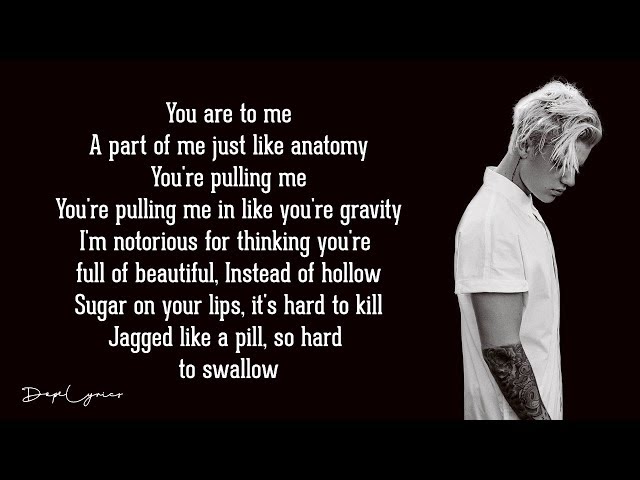 Justin Bieber - The Feeling (Lyrics) ft. Halsey