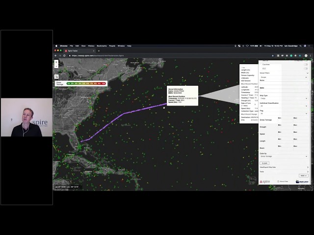 Spire Maritime – AIS Data Demo: Tracking & Prediction