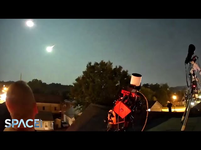 Brilliant fireball lights up sky above West Virginia and Tennessee