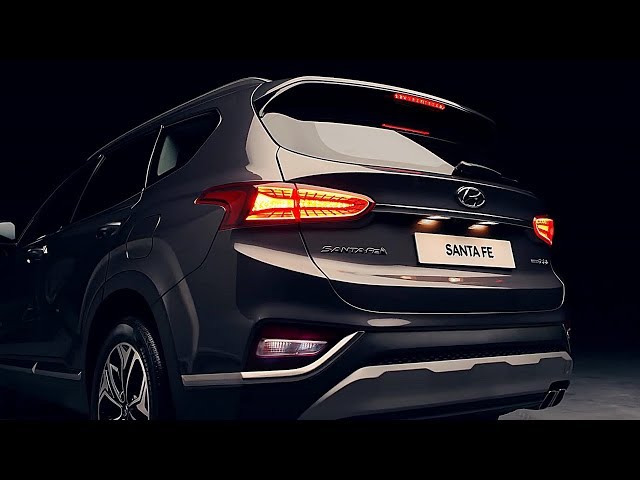 2019 Hyundai Santa Fe - Design, Safety, Features - Driving