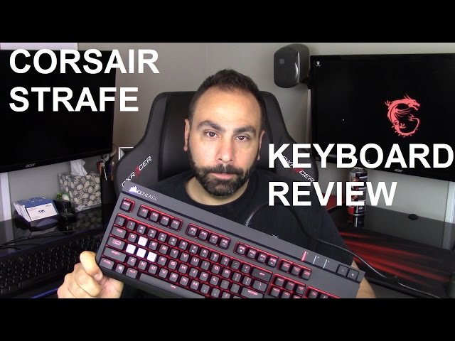 Corsair Strafe Mechanical Keyboard Review
