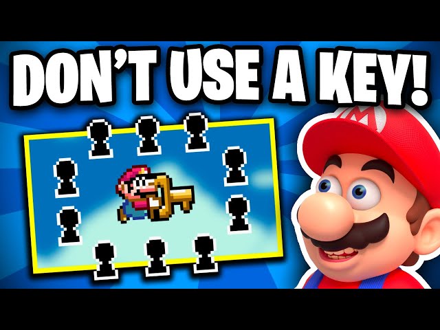 Don't use a key or else...