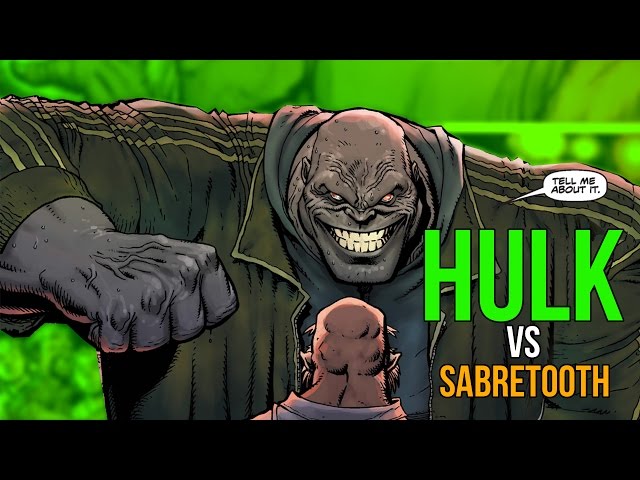 Ultimate X: Hulk vs Sabretooth