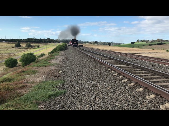 Steam Rail R 761 Eureka Express, May 18 2024