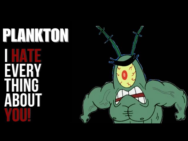 Plankton - I Hate Everything About You (ai cover)
