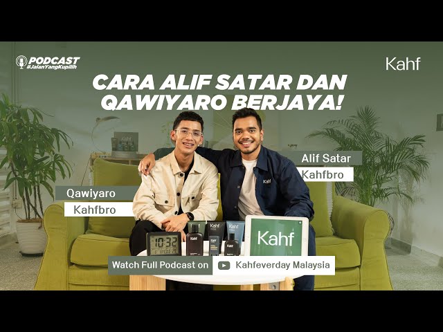 Podcast #JalanYangKupilih with Alif Satar and Qawiyaro!