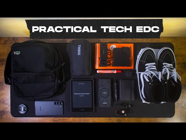 Unveiling My Tech Essentials: A Sneak Peek into My Practical EDC Bag 2023