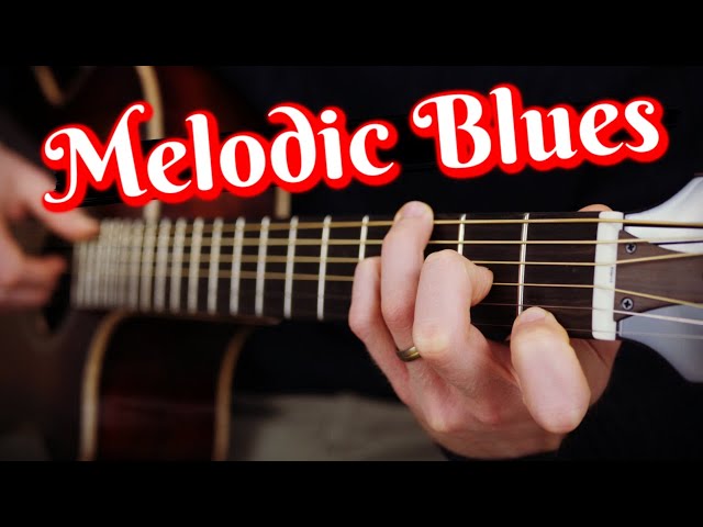 MELODIC FINGERSTYLE BLUES ... C Major Blues "Made in Italy"