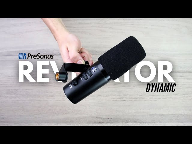 The PERFECT USB Microphone For Podcasting - Presonus Revelator Dynamic First Look