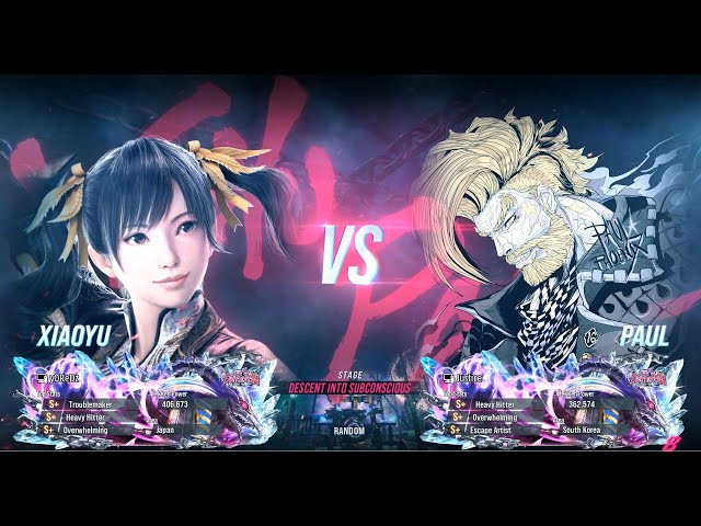 Tekken 8 - yOReDz (Xiaoyu) vs Justice (Paul) Ranked Match in Japan