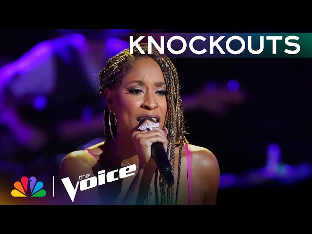 Kara Tenae Is Fire with Her Performance of JoJo's "Leave (Get Out)" | The Voice Knockouts | NBC