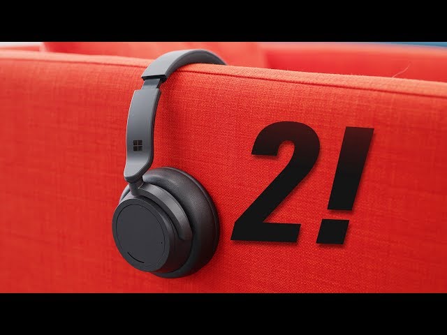 Surface Headphones 2: Matte Black Everything!