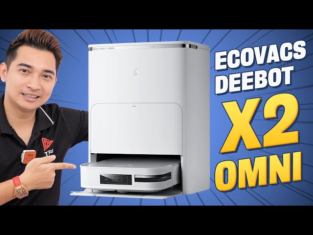 Ecovacs Deebot X2 Omni: robot hút bụi dạng vuông thì làm được gì ???