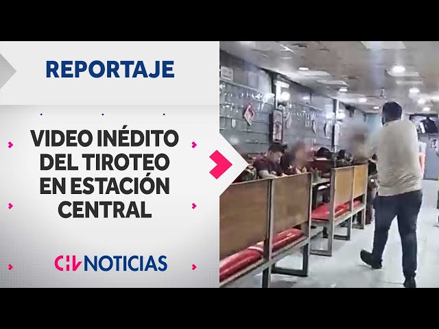 EXCLUSIVO: El video inédito que muestra cómo militar fue abatido por carabinero en Estación Central