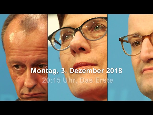 Der Machtkampf – Wer folgt auf Merkel? • Umgang mit der AfD • Trailer
