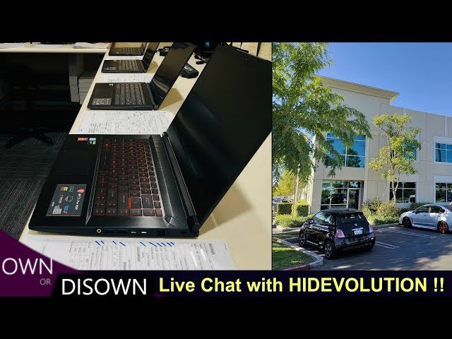 Live Chat With Hidevolution !!