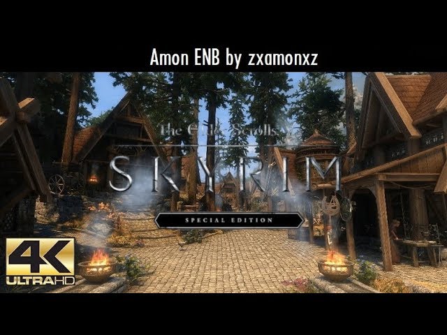 Skyrim SE 2019 Ultra modded - Amon ENB by zxamonxz w/MODLIST [4K]