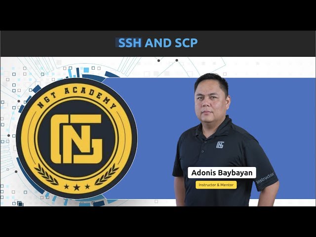 How to use SSH and SCP