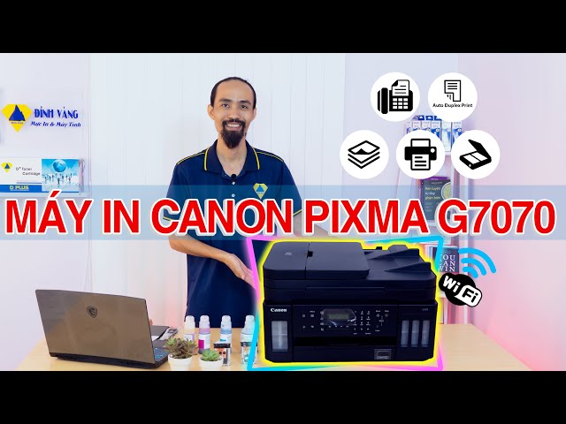 Máy in Canon PIXMA G7070 | Đa Chức Năng In, Scan, Copy và Hiệu Suất Vượt Trội!