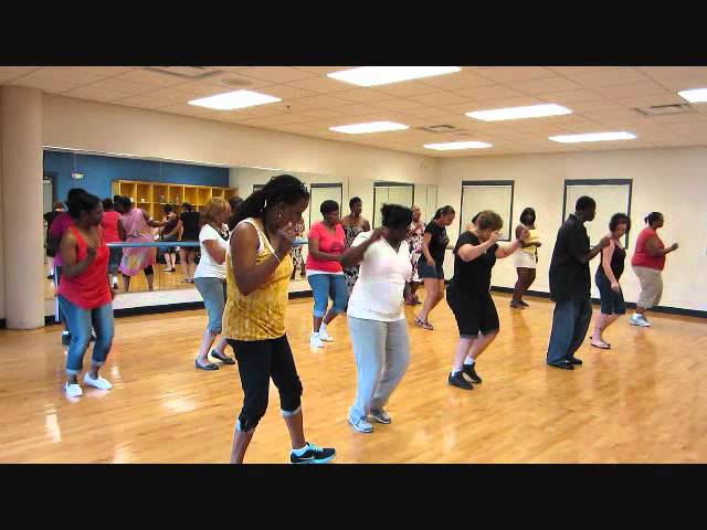 "Birthday Slide" Gotta Dance Soul Line Dance Class 7/1/12