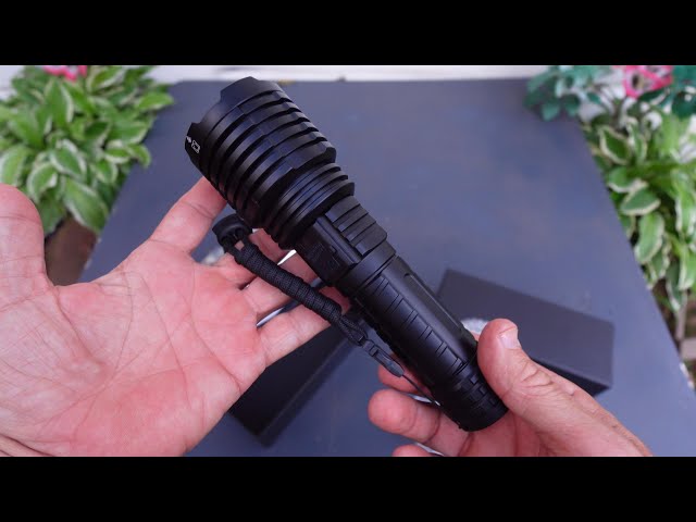 Super Bright Rechargeable LED Tactical Flashlight - Review