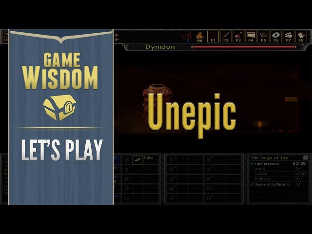 Let's Play Unepic (11-11-17 Grab Bag Stream)