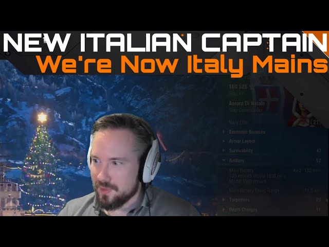 New Italian Captain - We're Now Italy Mains