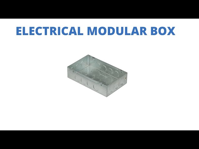 Electrical Modular Box | Modular Box  Sizes