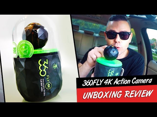 360fly 4K ACTION Camera UNBOXING & REVIEW of 360° 4K Video Camera