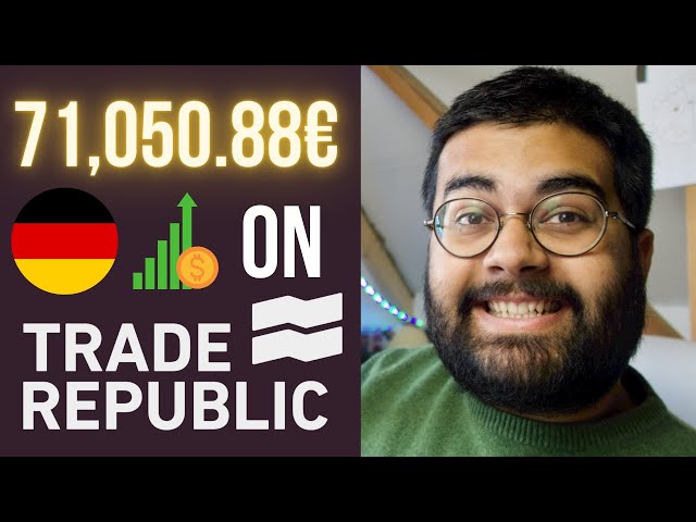 My 71,050.88€ Stock Portfolio on Trade Republic: Stock Market Investing in Germany as a Beginner 🇩🇪