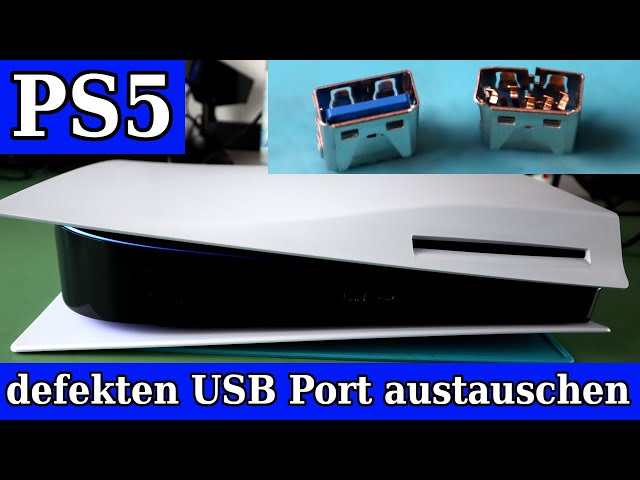 PS5 USB Port austauschen - defekten USB Port ersetzen