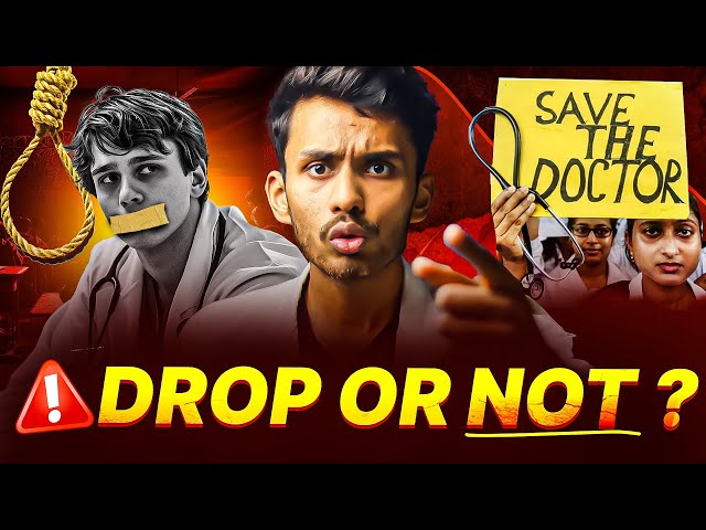 Is it Worth taking Drop for NEET ?🤔| Doctors Reality 1st time on YT