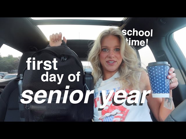 FIRST DAY of high school vlog!