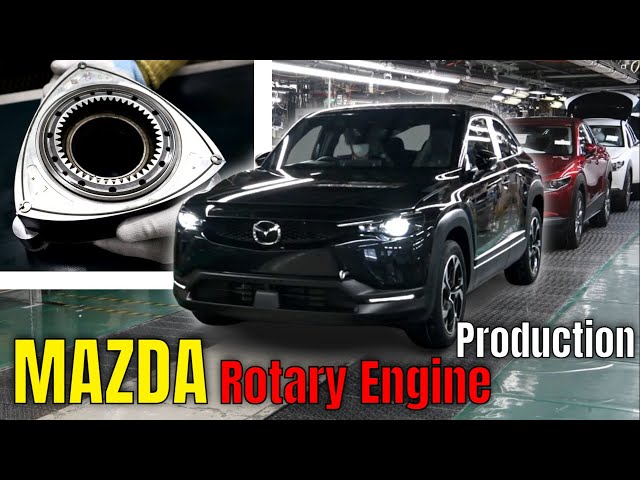Mazda Rotary Engine Production in Japan