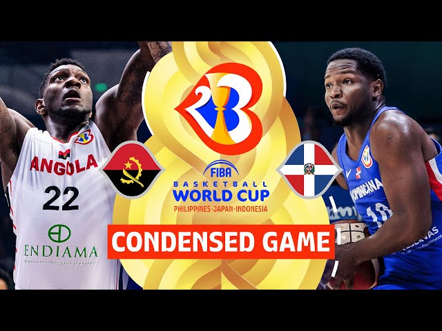 Angola 🇦🇴 vs Dominican Republic 🇩🇴 | Full Game Highlights | FIBA Basketball World Cup 2023