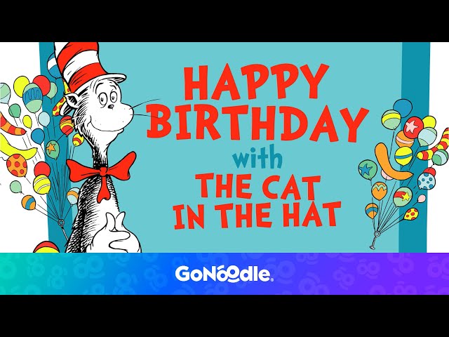 Happy Birthday with the Cat in the Hat