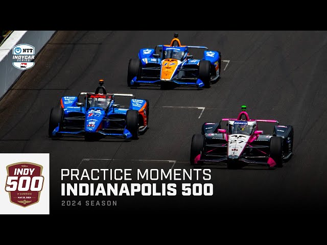 Top moments from Practice 8 for 2024 Indianapolis 500 | Extended Highlights | INDYCAR