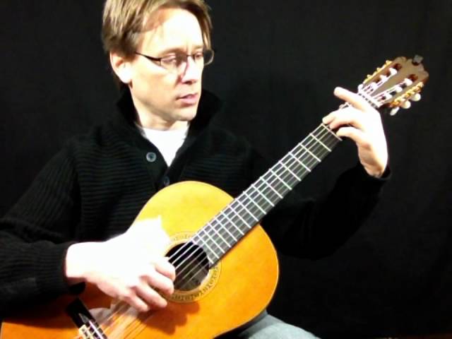 How to play  "Fur Elise" by Beethoven (classical guitar)