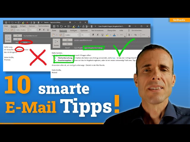 So schreibst du effektive E-Mails | 10 Tipps für mehr Wirkung und Produktivität