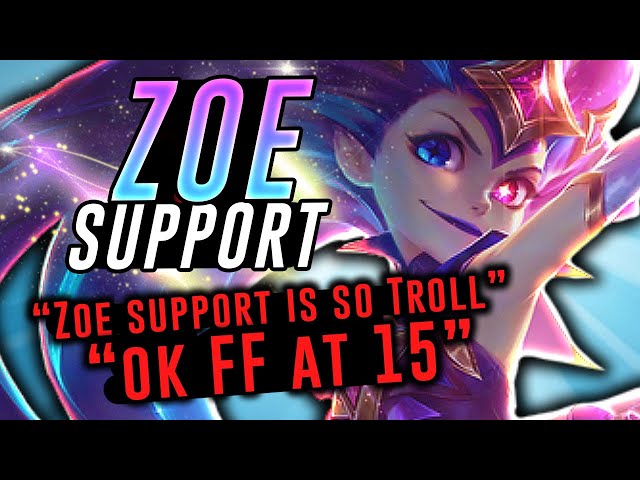 Sniper Zoe Support Makes Enemies FF at 15!