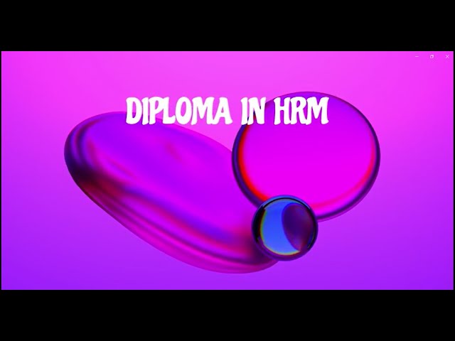 Diploma In HRM - 2Nd Intake 2023 - Week  21 - 2024 05 19 - Conflict Management