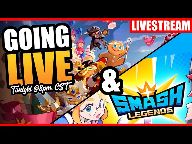 Cookie Run Kingdom & Smash Legends! Let's Go!