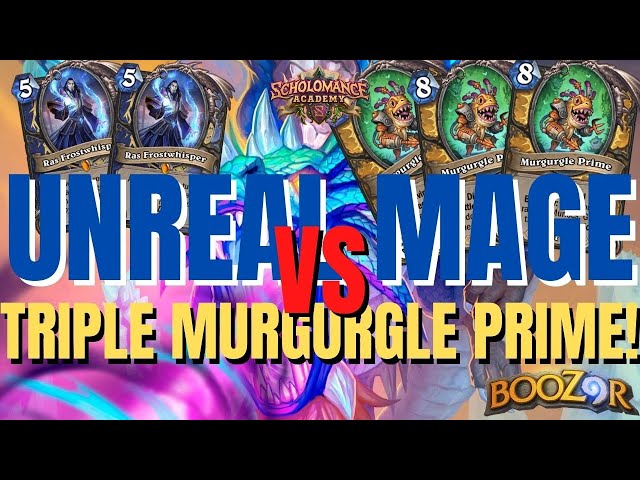 Hearthstone Arena - Insane Mage vs Triple Murgurgle Prime Priest ! - Scholomance Academy