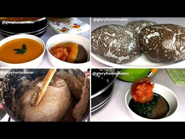 How To Make Lump Free Amala Every Time Without Stress | Nigerian Food Recipes | Glory Homemaker